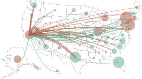 美城市富人逃离