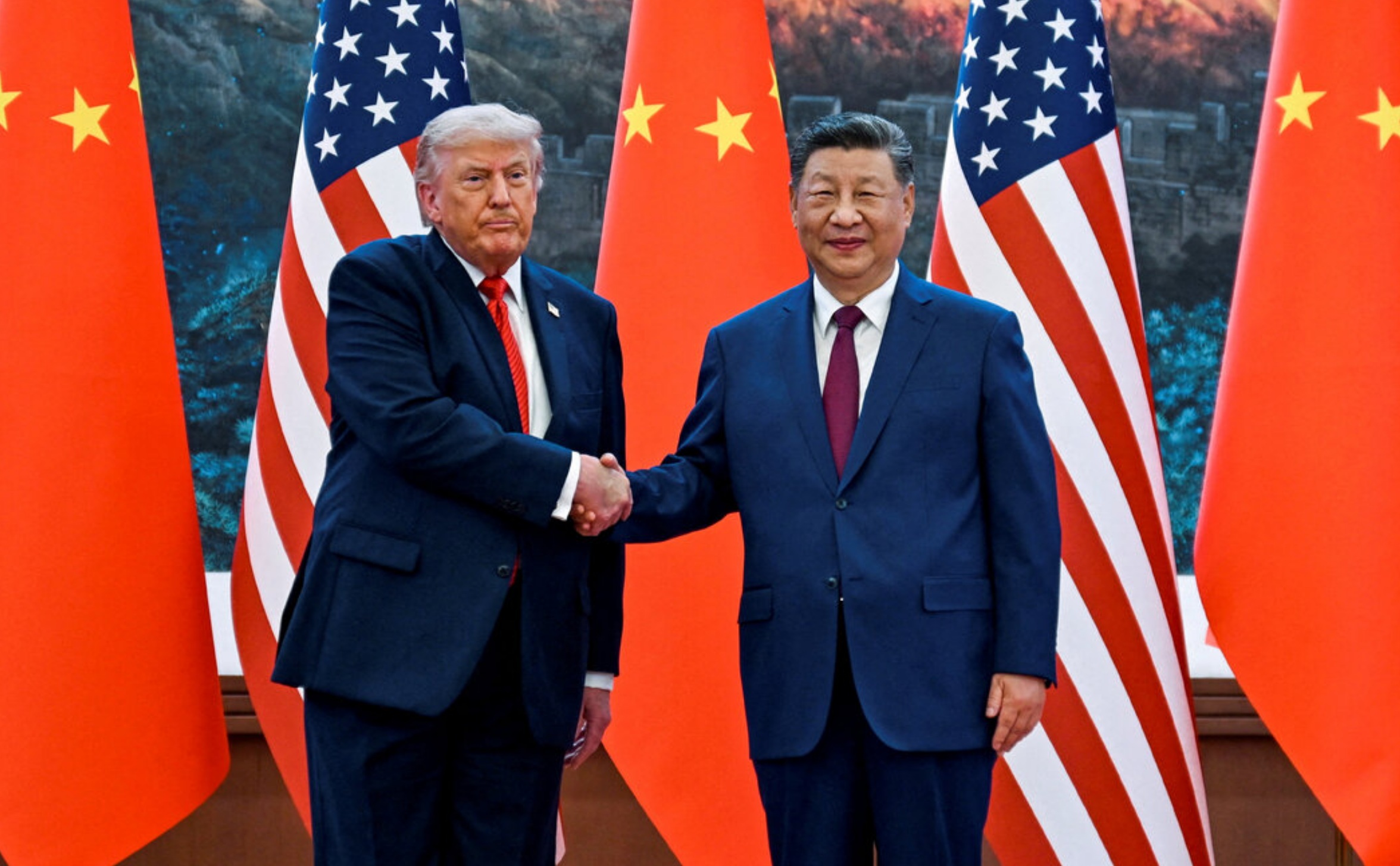 特朗普总统希望与习近平建立伙伴关系